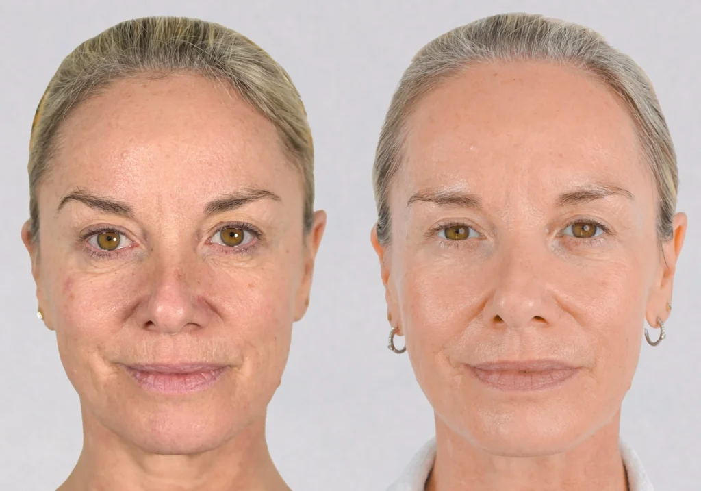 Tamzin Outhwaite NeoGen Plasma before after